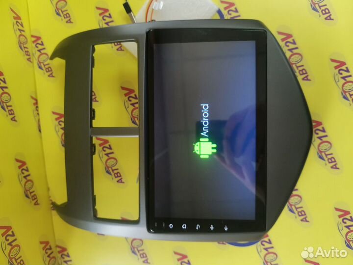 Магнитола Андроид 9 дюйм Chevrolet aveo+рамка+кан