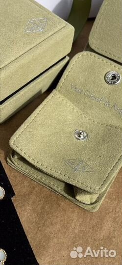 Чехол van cleef серьги