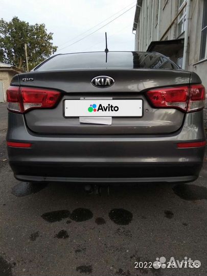 Kia Rio 1.6 МТ, 2015, 103 000 км