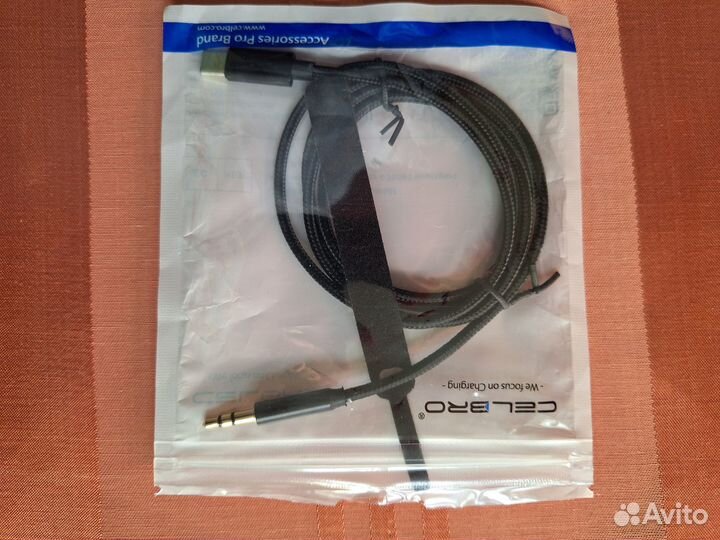 Аудиокабель Usb Type-C на 3,5 мм Aux