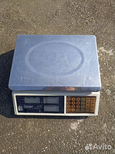Весы электронные товарные