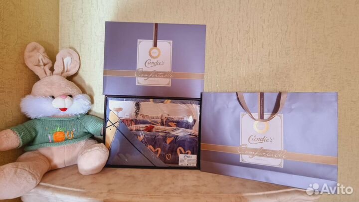 Постельное белье евро новое