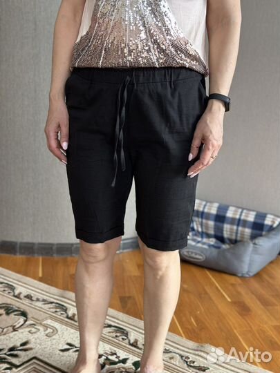 Шорты женские лен 54