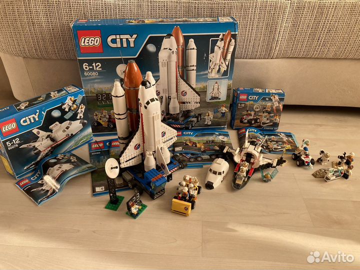 Lego City Космос 60080; 60078; 60077