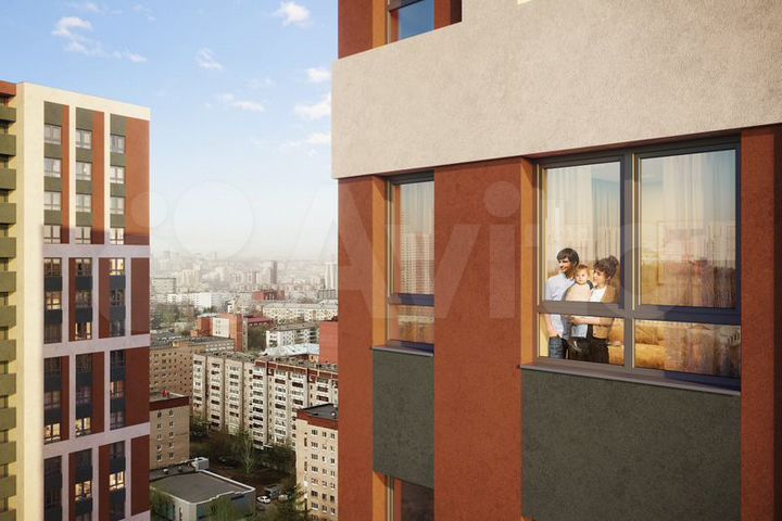 2-к. квартира, 62,8 м², 11/25 эт.