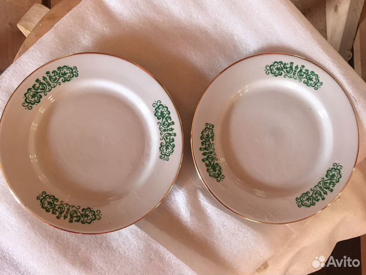 Тарелки новые СССР