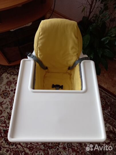 Стульчик+столик для кормления IKEA antilop