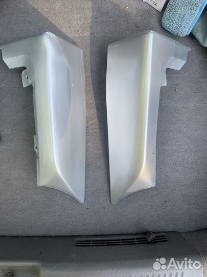 Клыки на пороги subaru impreza