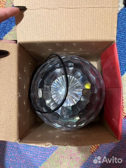 Светодиодный дискошар с bluetooth