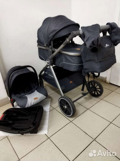 Новая коляска 2 в 1 и 3 в 1 с конвертом Luxmom V8