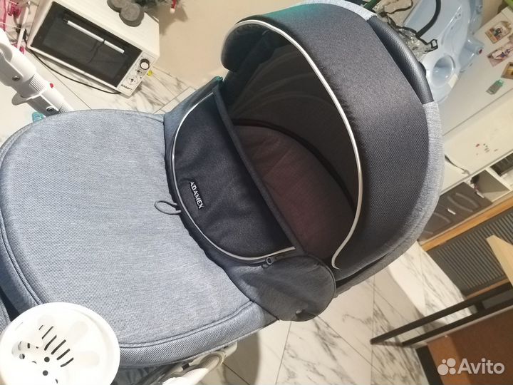 Коляска 2 в 1 Adamex Monte Carbon