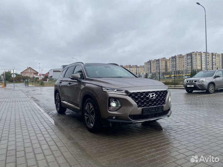 Hyundai Santa Fe 2.2 AT, 2020, 41 000 км