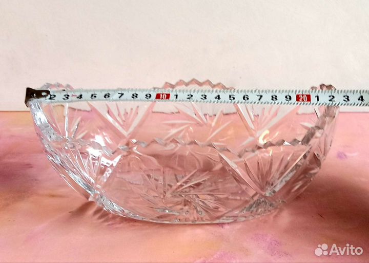 Конфетница 22 см Ладья гхз СССР