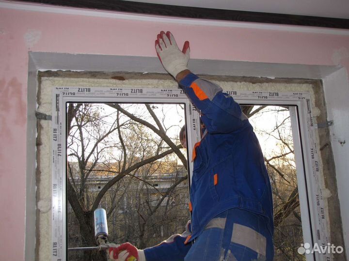 Остекление в пол окна пвх