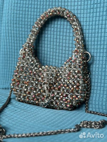 Мини сумка из бусин