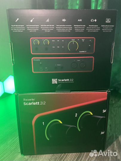 Focusrite Scarlett 2i2 4th Gen (Новая)