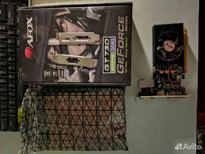 Видеокарта afox gt 730 4 gb