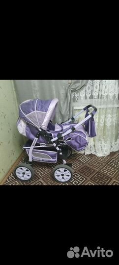 Коляска adamex 3 в 1 бу