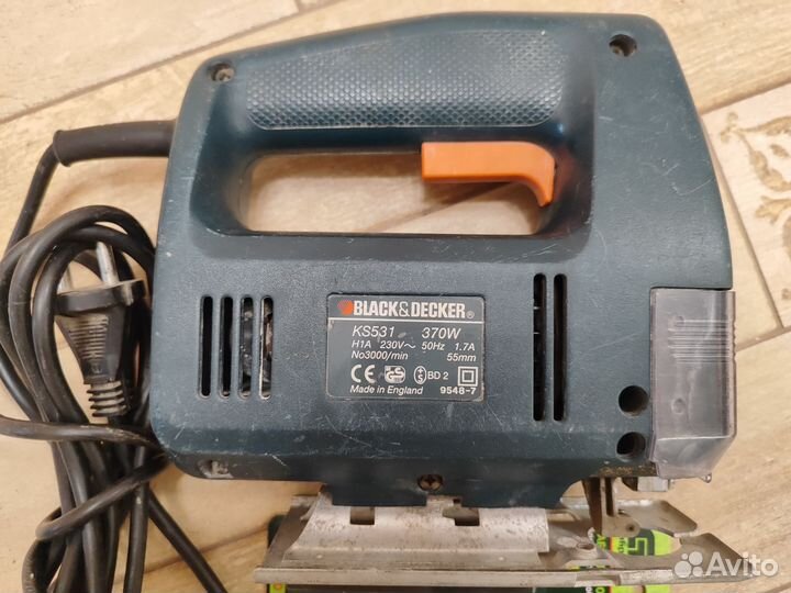 Электролобзик black decker KS 531