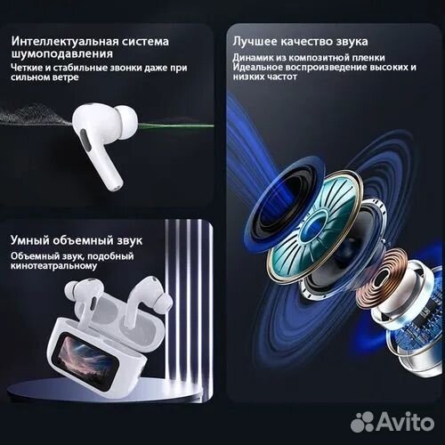 Беспроводные наушники с Экраном Цена Оптовая