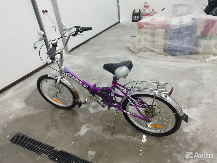 Велосипед stels складной