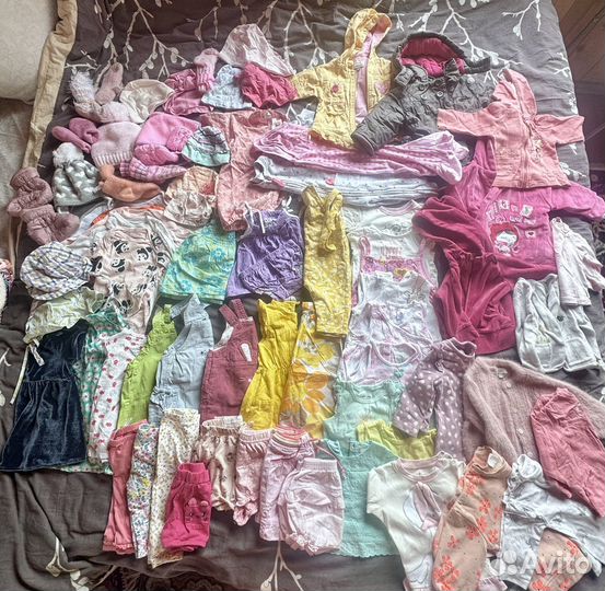 Одежда пакетом для девочки 56-74р
