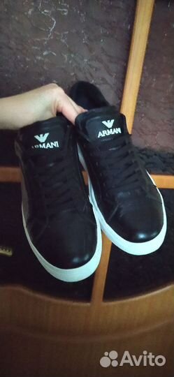 Кеды Armani мужские 43 (Натуральная кожа)