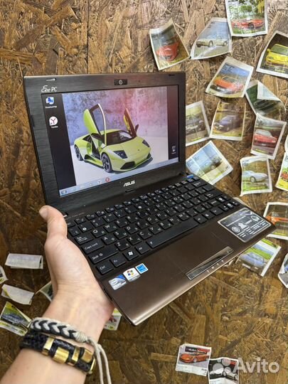Нетбук Asus 10.1 4 потока 2гб ssd256gb win7