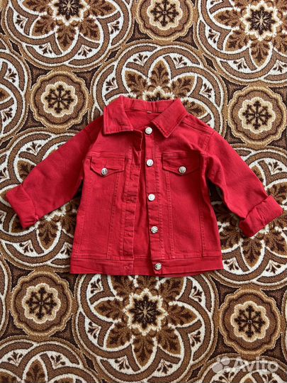 Бронь. Вещи пакетом на девочку 104 110