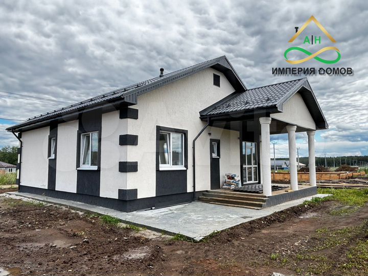 Коттедж 110 м² на участке 6,5 сот.