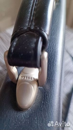 Мужской кожаный портфель бу