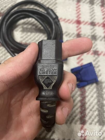 Провод для монитора и блока питания