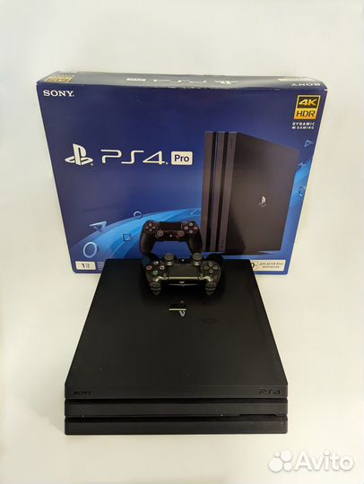 Прошитая Sony Playstation 4 Pro (9.00) с играми