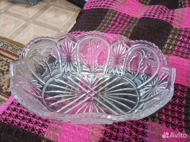 Хрустальная посуда СССР