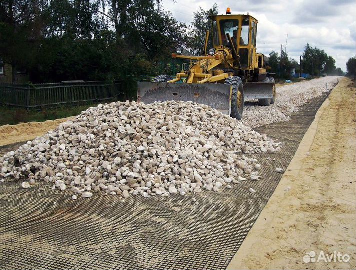 Вторичный щебень с доставкой