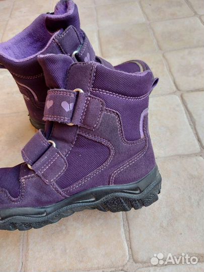 Детские зимние ботинки для девочки superfit 27