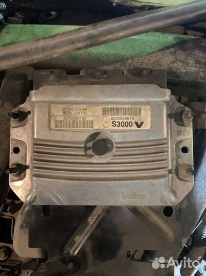 Эбу renault megane 2