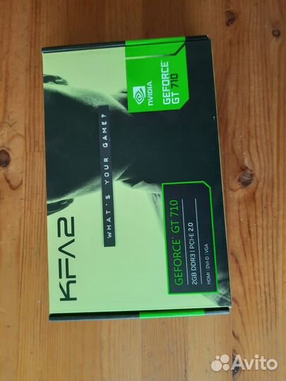 Видеокарта geforce gt710. 2gbddr3
