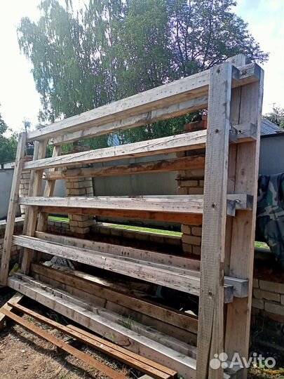 Пиломатериал брус сосна 100-100