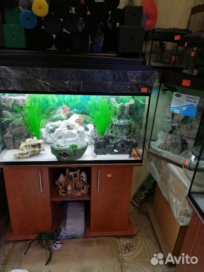 Аквариум новый 200л и другие