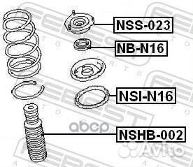 Опора переднего амортизатора NSS023 Febest