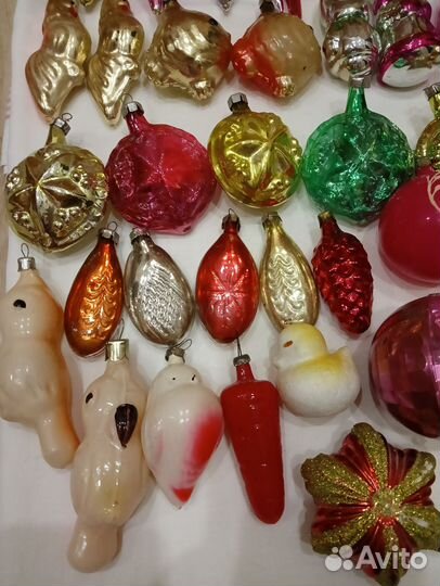 Елочные игрушки СССР