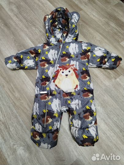Зимний комбинезон для мальчика 80 размер