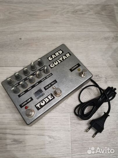 Гитарная педаль Card Guitar Tube