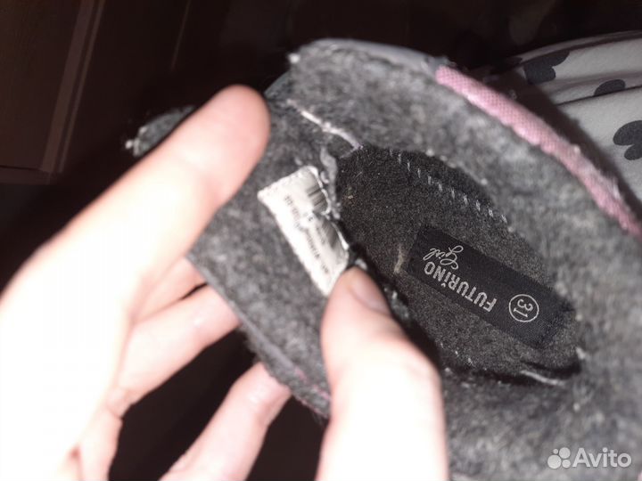 Ботинки демисезонные для девочки 31