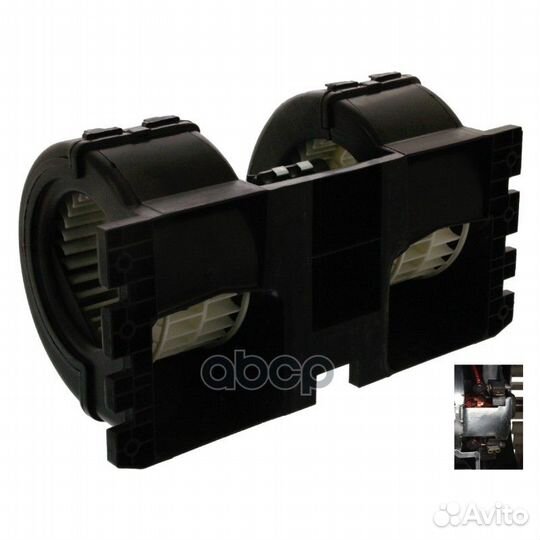 47011F электродвигатель отопителя в сборе с кр