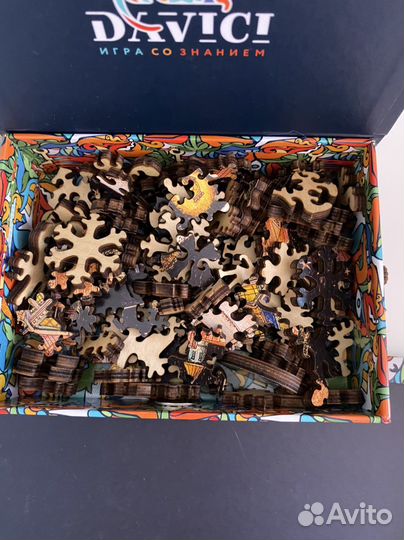 Деревянные пазлы davici