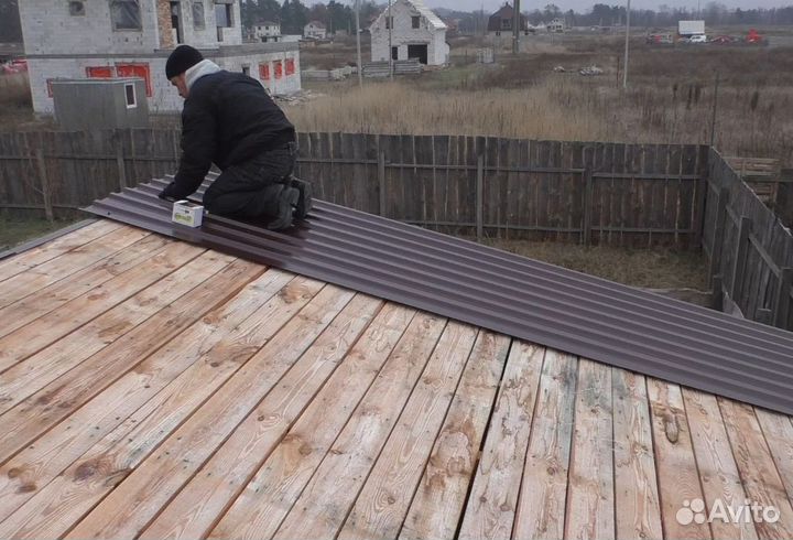 Кровельные работы.Ремонт кровли.Утепление.Монтаж