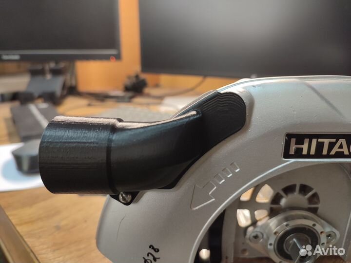 Пылеотвод для циркулярной пилы hitachi C 7MFA