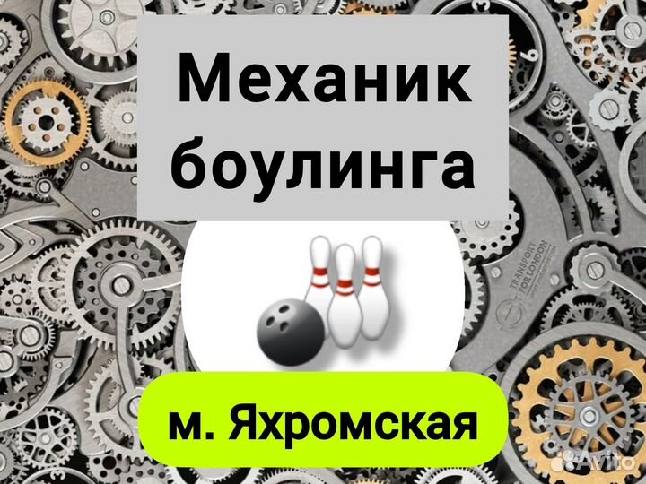 Инженер-техник боулинга (в Космик)